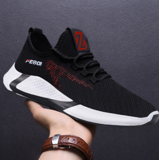 Breathable Casual Mesh Shoes Comfort Increase Lace