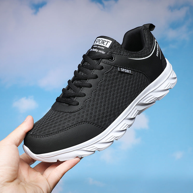 Shoes Sports Shoes Men's Mesh Casual Solid Soft Sole Large Size Design