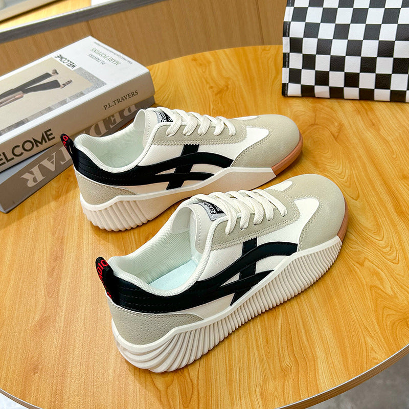 Shoes Korean Style Flat Women's Autumn New Breathable Casual Skateboar