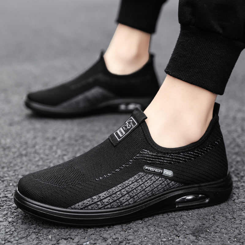 Sneaker Men's Autumn Fly Woven Mesh Casual Footwear DEsign Style Nice