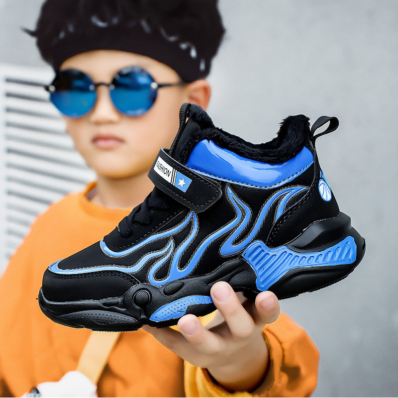 Shoes Children's Basketball Korean Sports Shoes Boys' Shoes Design Sty