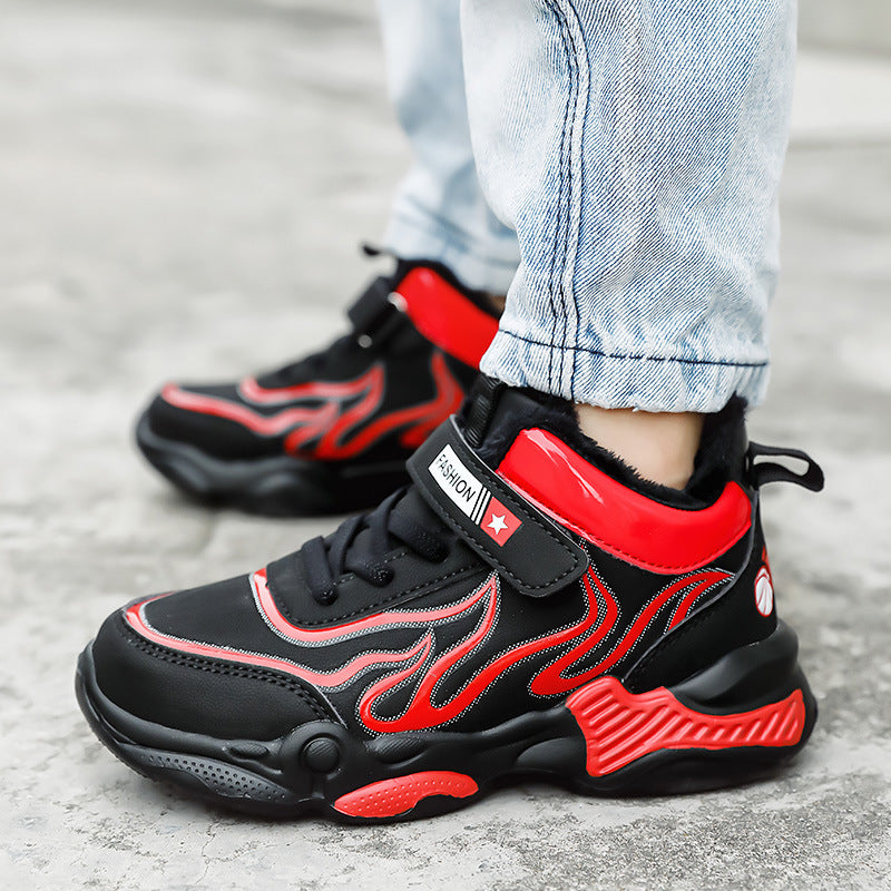 Shoes Children's Basketball Korean Sports Shoes Boys' Shoes Design Sty