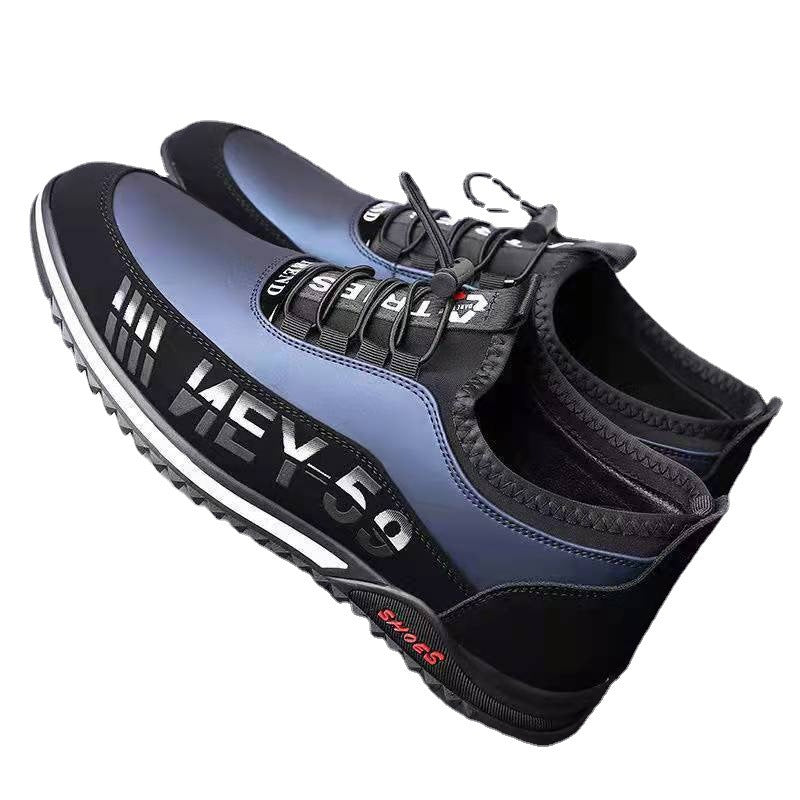 Shoes Men's Casual Shoes Fashion Slip-on Leather Footwear Design Style