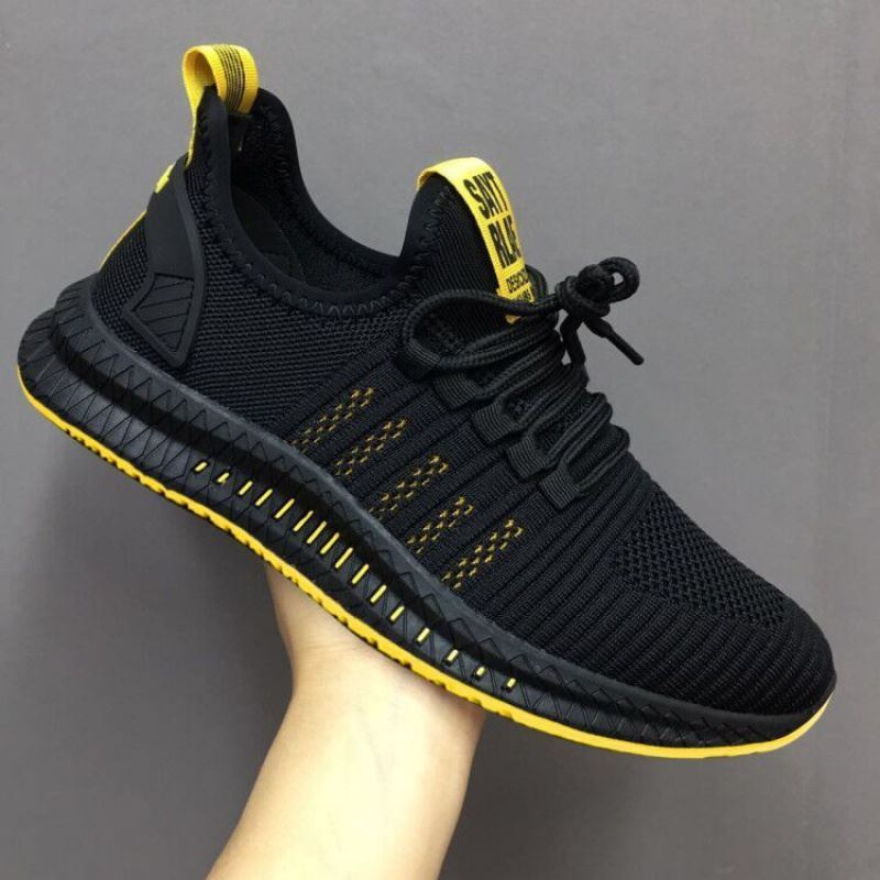 Shoes All Black Work Men's Mesh Men's Shoes Breathable Lightweight Mes