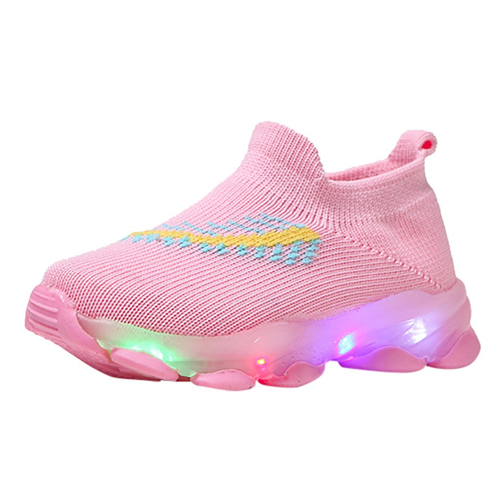 Shoes Sensor Light Led Light Socks Boys And Girls Light Footwear Worko