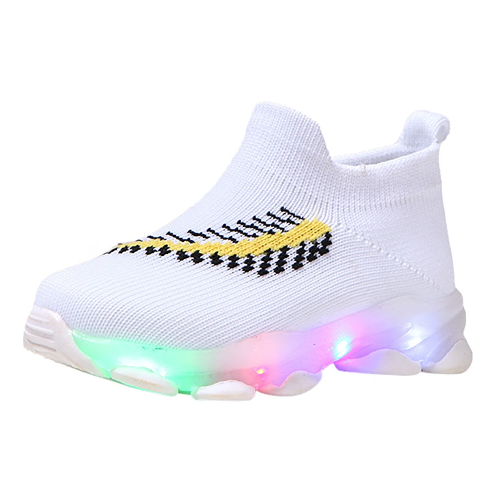 Shoes Sensor Light Led Light Socks Boys And Girls Light Footwear Worko