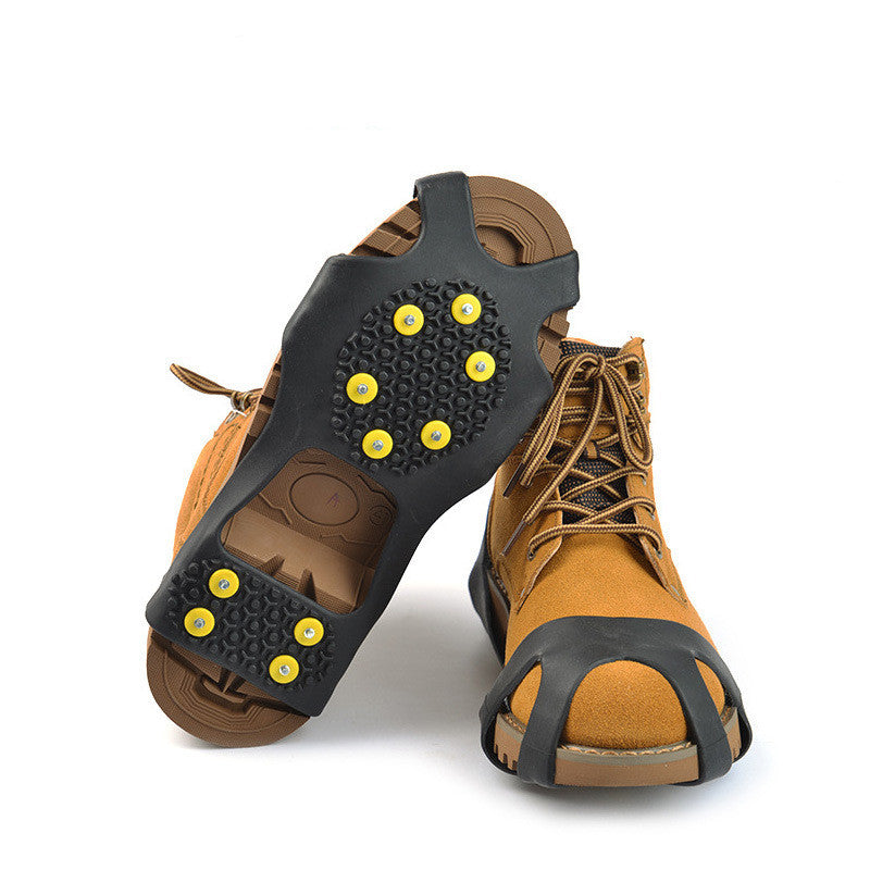 Shoes Outdoor Hiking Spikes Ice Chain Anti-Skid Chain Fishing Anti-Ski
