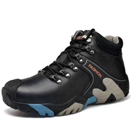 Shoes Men'S High-Top Non-Slip And Wear-Resistant Outdoor Hiking Design