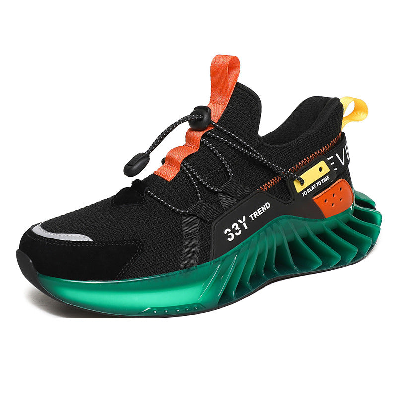 Shoes Fall Men'S Low-Top Round Toe Injection Sports Daily Sports Old S