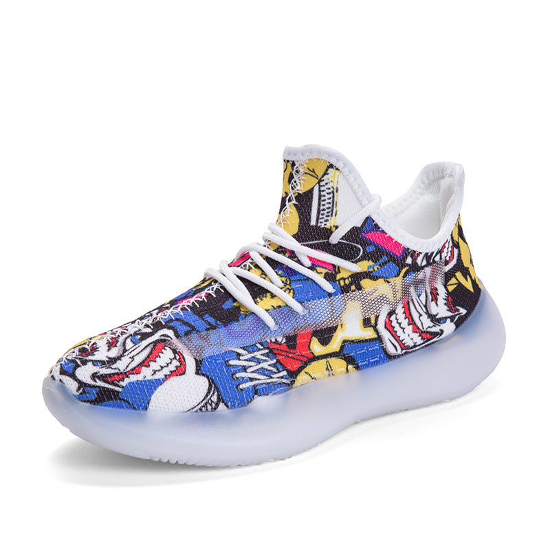Shoes Men's Sports Single Trend Men's Breathable Casual Running Style