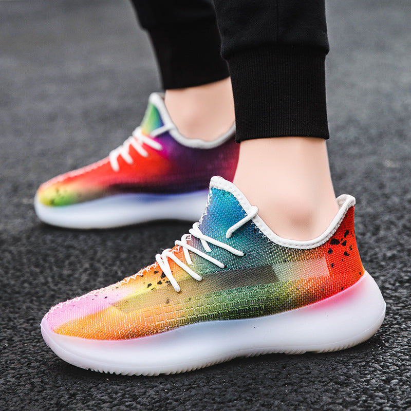 Shoes Men's Sports Single Trend Men's Breathable Casual Running Style
