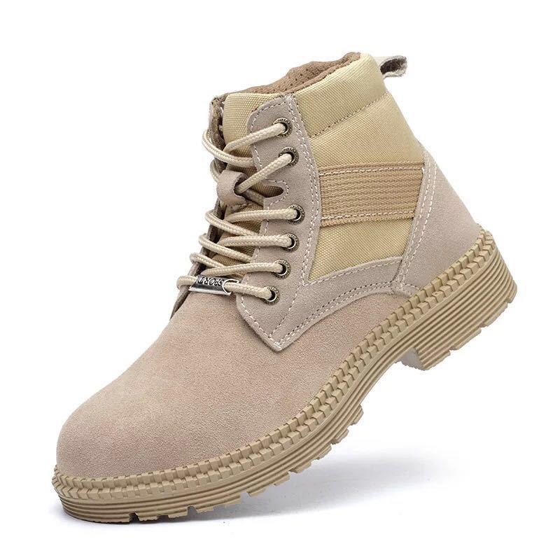 Shoes Oxford Cloth Anti-Smashing And Anti-Piercing High-Top Safety ABS