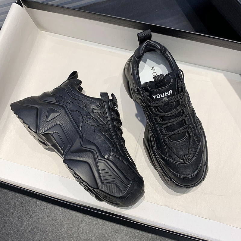 Shoes Daddy Female Ins Tide Spring And Autumn Single Wild Platfo Style