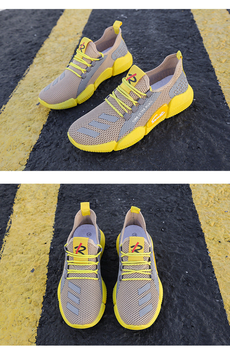 Shoes Mesh Shallow Mouth Low-cut Breathable Sneaker Workout training
