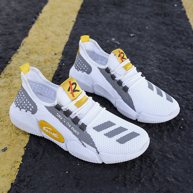 Shoes Mesh Shallow Mouth Low-cut Breathable Sneaker Workout training