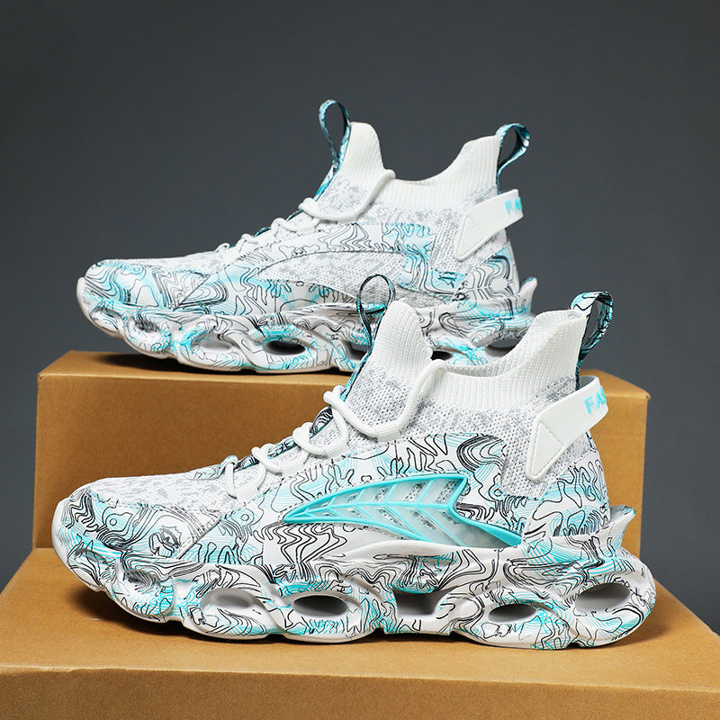 Shoes Plus Size Breathable Asketball Shock-absorbing Soft Bottom Flyin