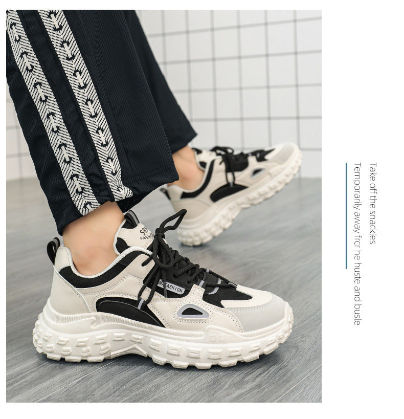 Sneaker Men's All-match Height Increasing Leisure Footwear Design Styl