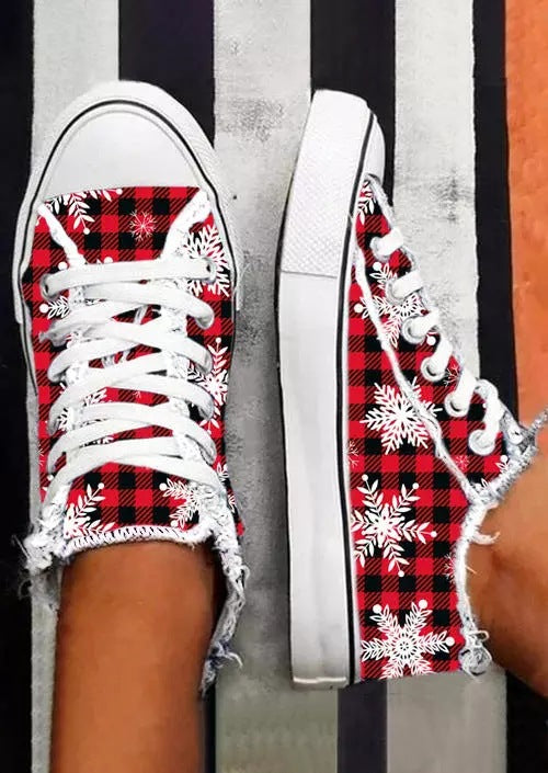 Shoes Low Top Canvas Flat Bottom Lace-up Casual Board Footwear Design