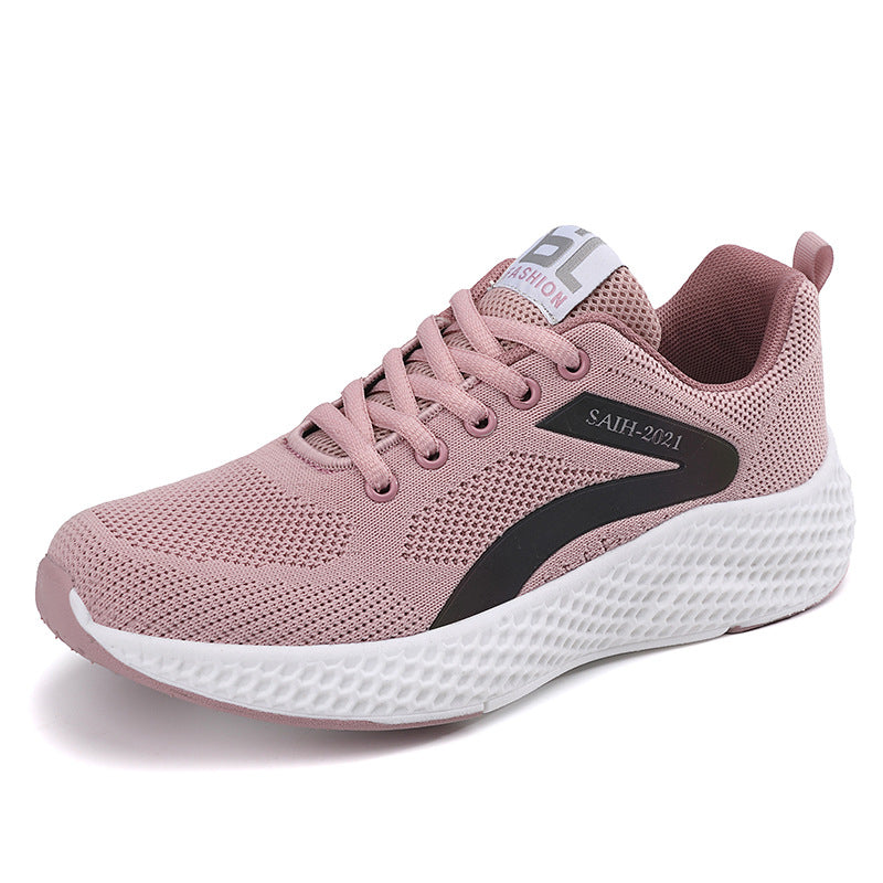 Shoes New Flying Woven Women's Footwear Design Style Comfort Workout T