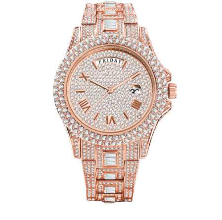 Iced Crystal Watch