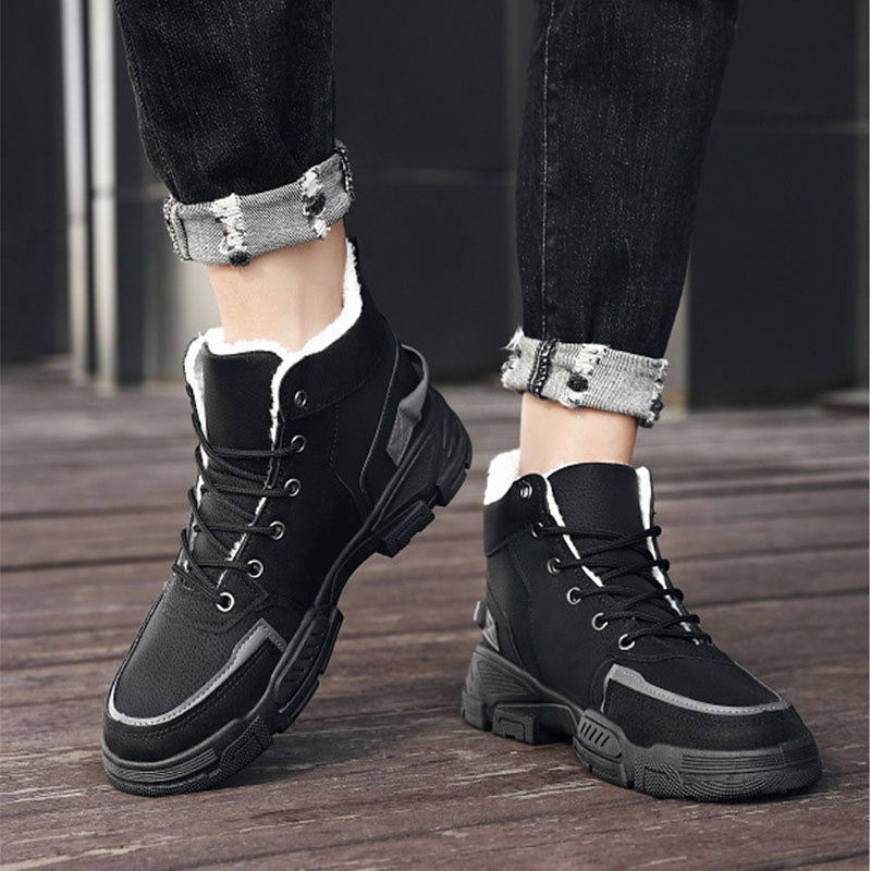 Boots Plush Snow Winter New Winter Velvet Thickened Warm Cotton Shoes