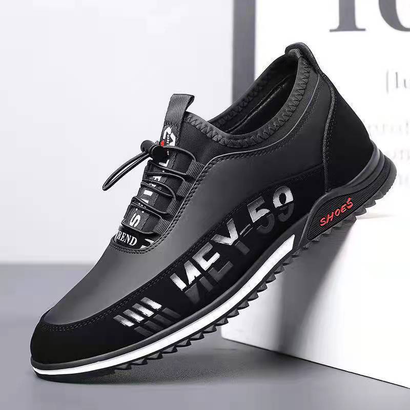 Shoes Men's Casual Shoes Fashion Slip-on Leather Footwear Design Style
