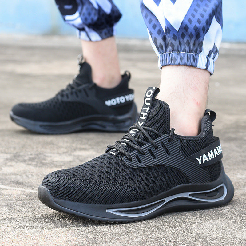 Shoes Ultra-light Steel Toe Anti-piercing Work Footwear Sneakers Nice