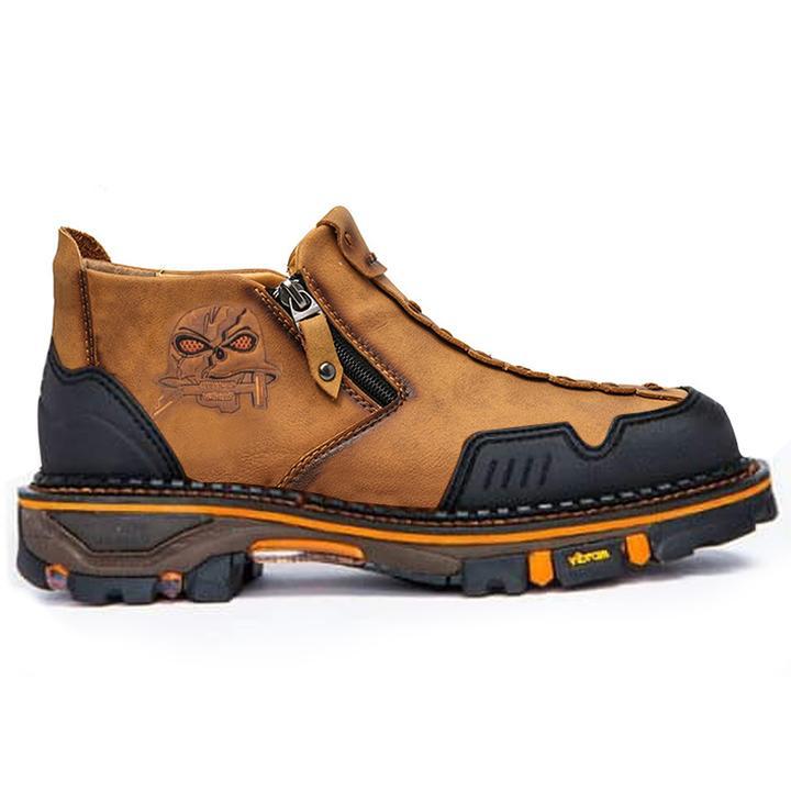 Boots Men's Fashion Halloween Skull Footwear Design Style Comfortable