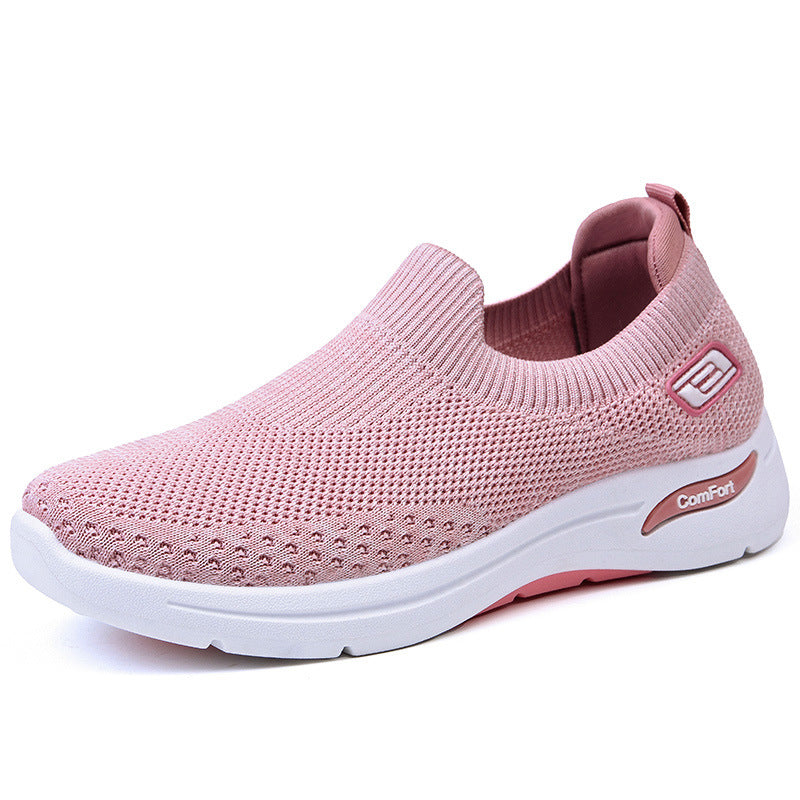Sneakers New Casual Soft Bottom Socks For Women Footwear Design Style