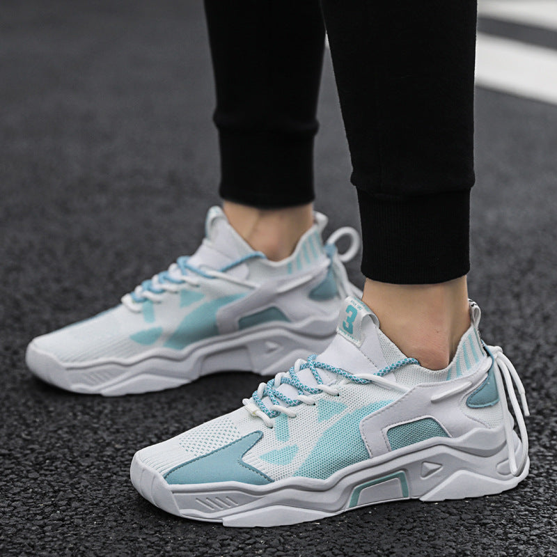 Sneakers Plus Size Man Thick Bottom Casual Workout Design Style Train