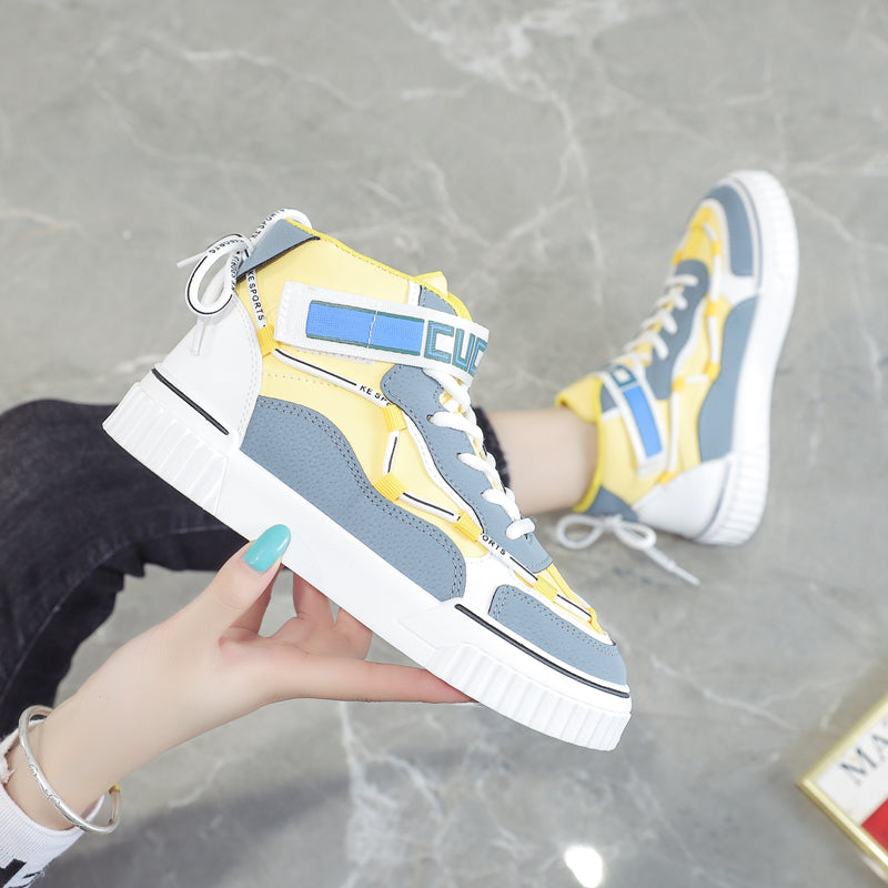 Shoes Sport All-match Student Female Whiteboard Footwear Design Style