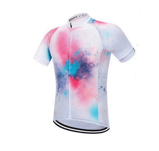 Cycling Jersey - Smudge Compression Print Design Style Quick-dry Nice