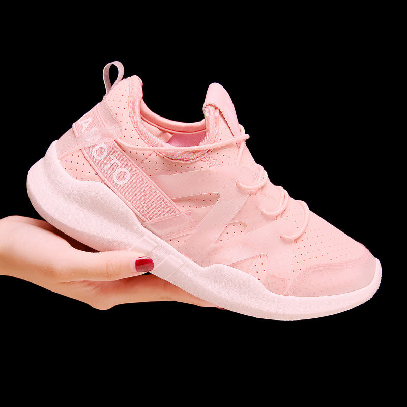 Shoes Sports Women's White Shoes Increased Breathable Casual Running S