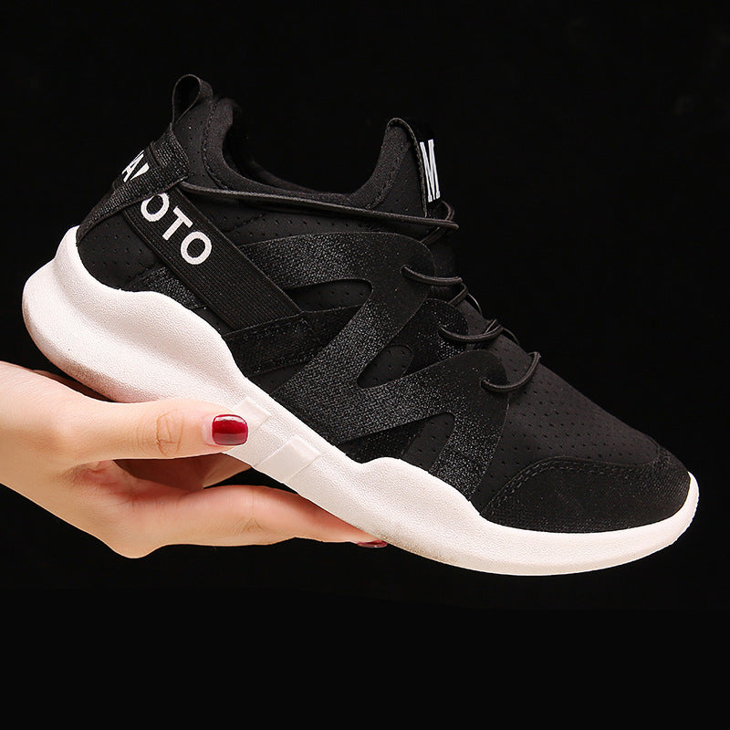 Shoes Sports Women's White Shoes Increased Breathable Casual Running S