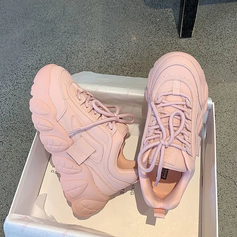 Sneakers Daddy Shoes All-match Casual Platform Footwear Design Style