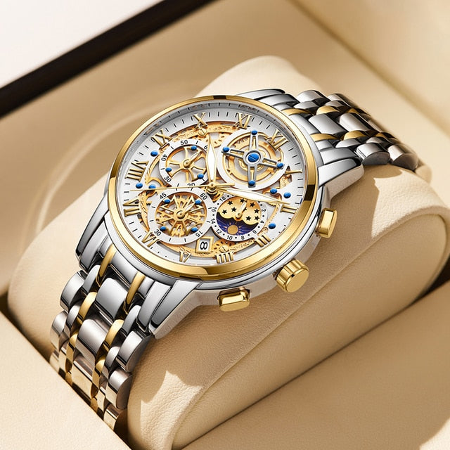 Sports Waterproof Wristwatch Luxury Design Style Wearable Time Elegant