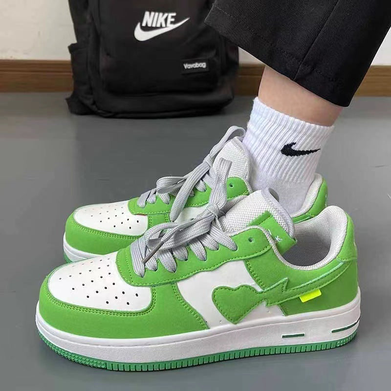 Shoes Mens Fashion Casual Splicing Thick Bottom Wear Sports Footwear