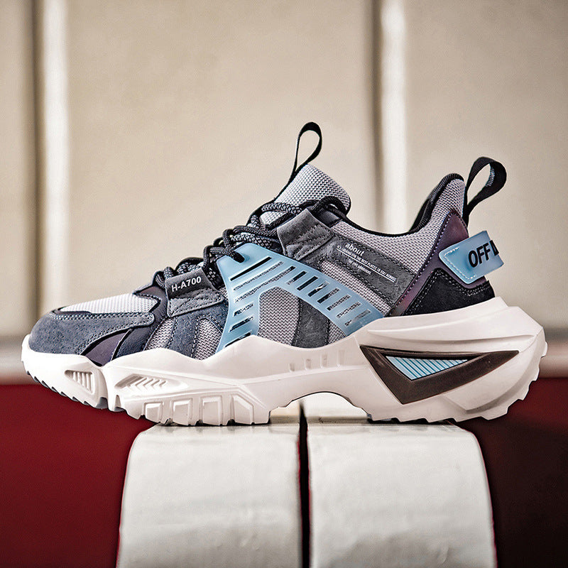 Sneakers Daddy Shoes Casual Increase Net Celebrity Footwear Design Sty