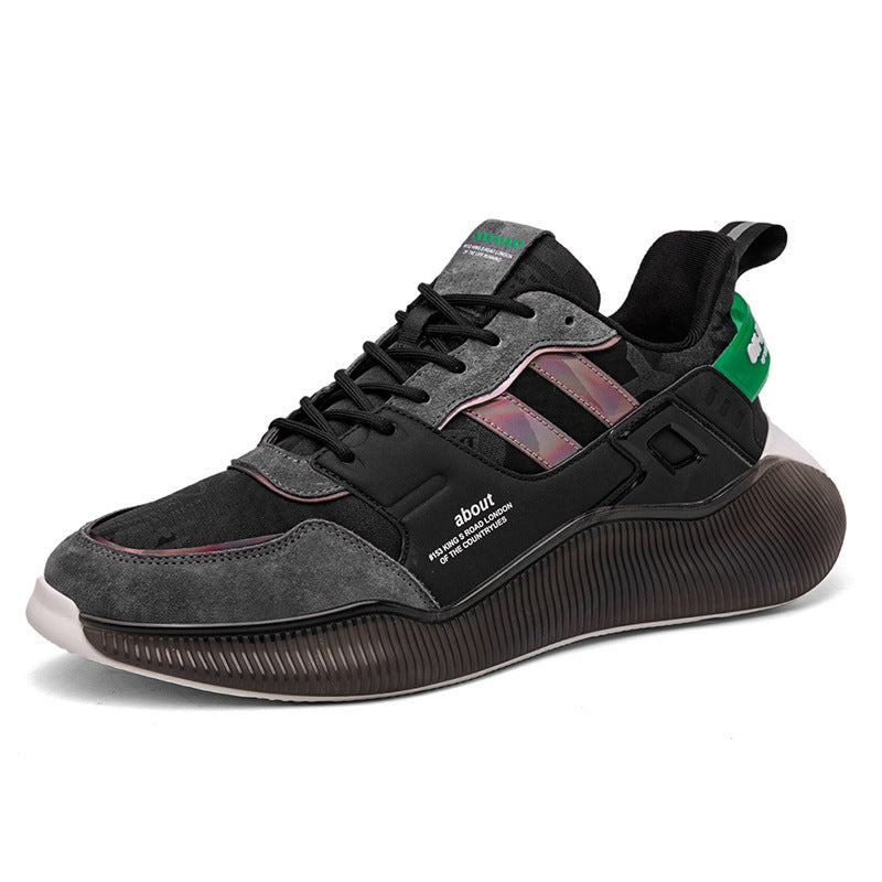 Shoes Men's Outdoor Platform Low-top Sports Running Workout Style Nice
