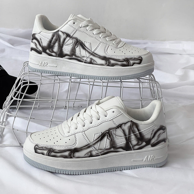 Sneakers Graffiti Niche Sneakers Breathable Trendy Student Casual Nice