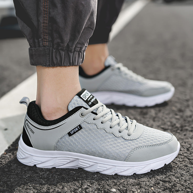 Shoes Sports Shoes Men's Mesh Casual Solid Soft Sole Large Size Design
