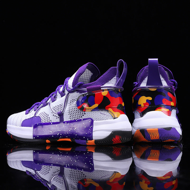 Shoes Fashion Breathable Wear-resistant Shock-absorbing Anti-skid Spor