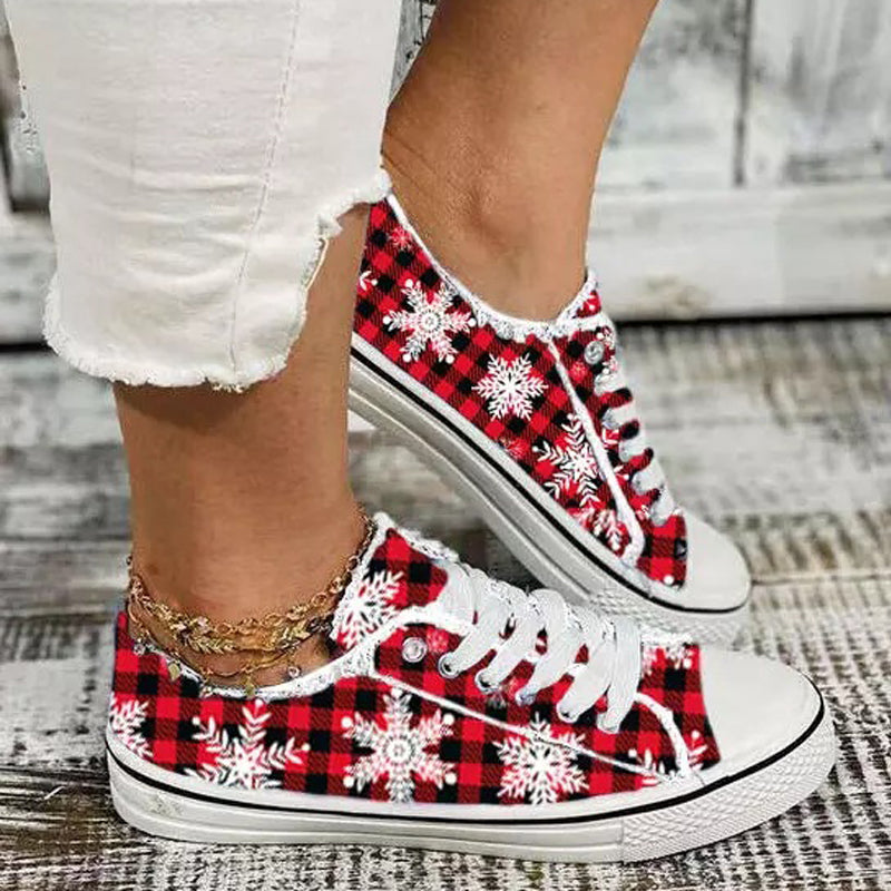 Shoes Low Top Canvas Flat Bottom Lace-up Casual Board Footwear Design