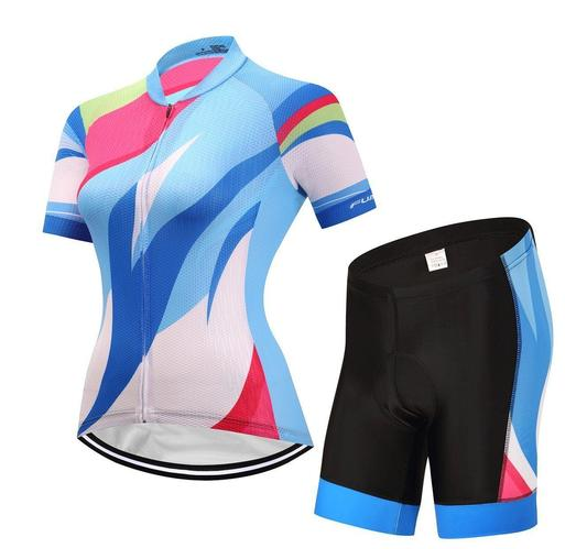 Cycling Kit - JoyfulBlue Colorfull Quick-dry Design Style Wearalble
