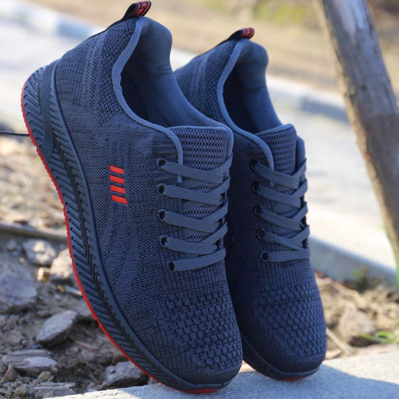 Shoes Men's Soft Sole Sports Wear Resistant Non-Slip Cloth Footwear