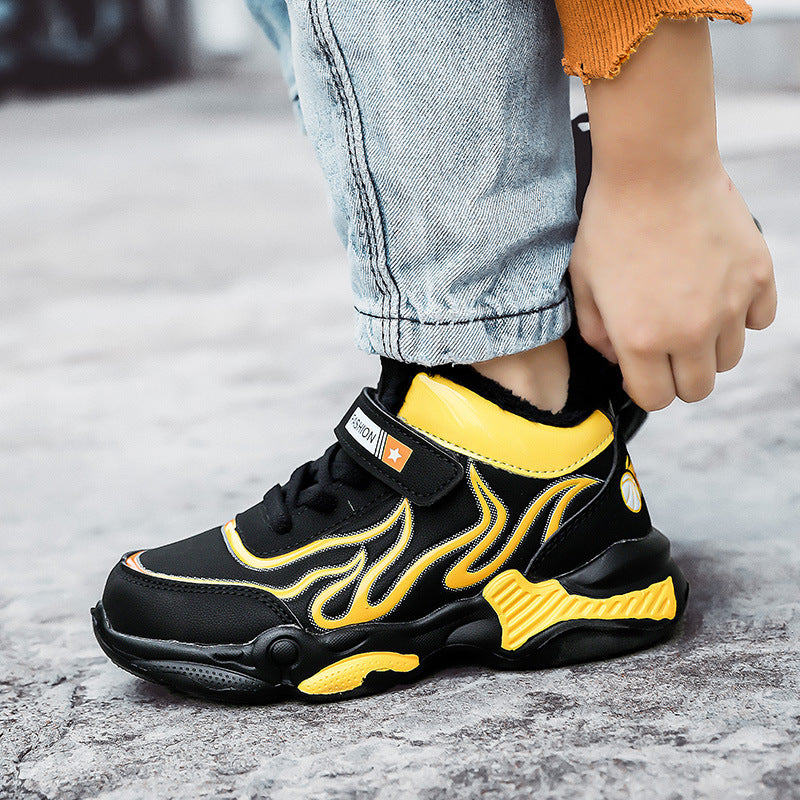 Shoes Children's Basketball Korean Sports Shoes Boys' Shoes Design Sty