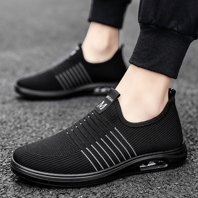 Sneaker Men's Autumn Fly Woven Mesh Casual Footwear DEsign Style Nice