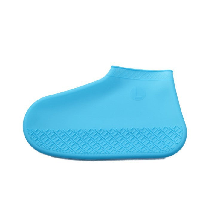 Boots Men and women hiking slip wearable easy to carry silicone rain