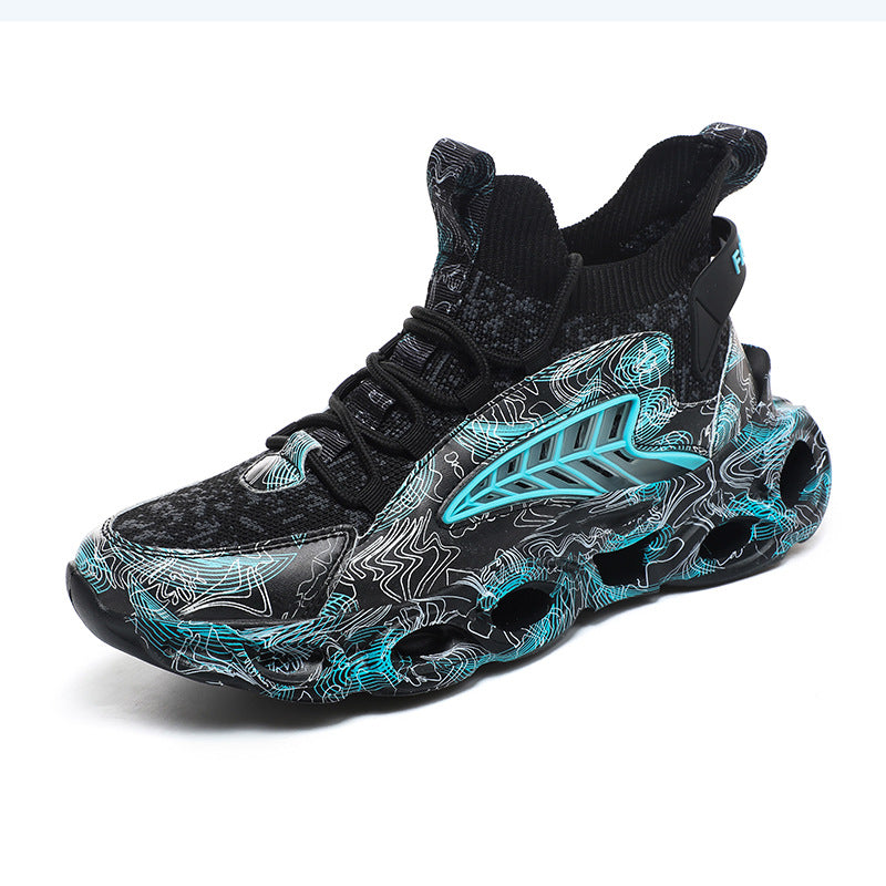 Shoes Plus Size Breathable Asketball Shock-absorbing Soft Bottom Flyin
