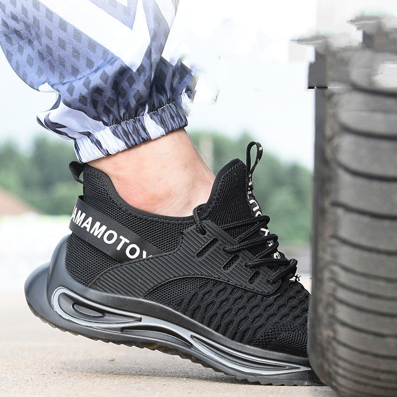 Shoes Ultra-light Steel Toe Anti-piercing Work Footwear Sneakers Nice